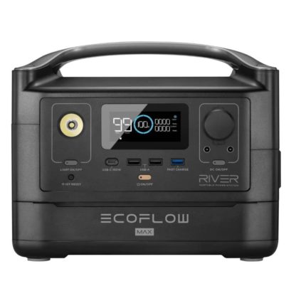 EcoFlow RIVER Max Portable Power Station - 576Wh battery