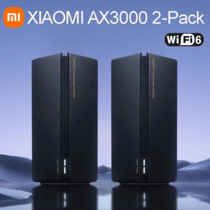 Xiaomi Mesh System AX3000 Dual-band 2.4GHz and 5GHz Wi-Fi 6E Dual-pack