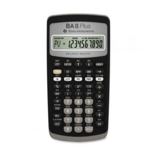 Texas Instruments BA ii Plus Financial Calculator